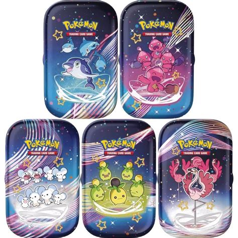 Pokemon Trading Card Game Paldean Fates Mini Tin Bundle 5 Sealed Tins Pokemon Trading Card Game Paldean Fates Mini Tin Bundle 5 Sealed Tins