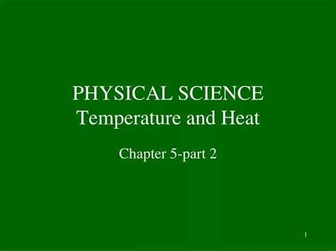 Ppt Physical Science Temperature And Heat Powerpoint Presentation Free Download Id 3754680