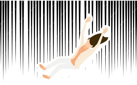 Premium Vector People Who Fall Into The Abyss With The Effect Line Of Premium Vector People Who Fall Into The Abyss With The Effect Line Of