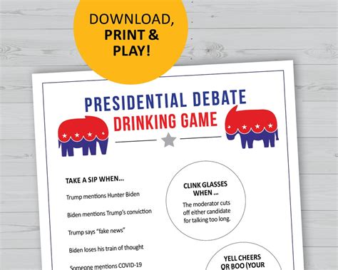 5 Debate Drinking Rules