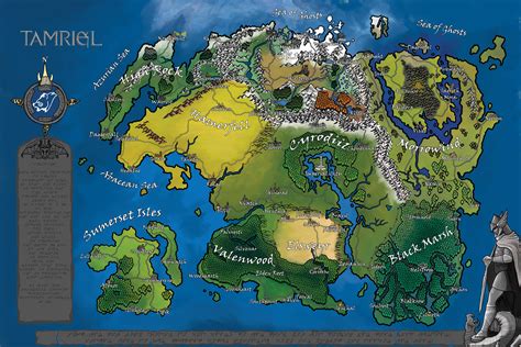 Project Tamriel Map Project Tamriel Map