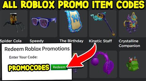 Roblox Codes For Free Items