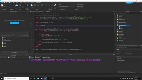 Roblox Lua Scripting 16 Datastore Youtube Roblox Lua Scripting 16 Datastore Youtube