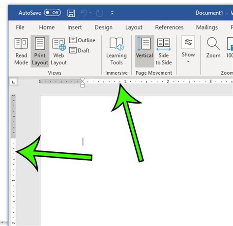 Ruler In Word