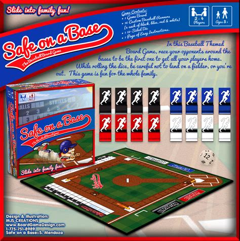 Safe On A Base Baseball Board Game Slide Into Family Fun Safe On A Base Baseball Board Game Slide Into Family Fun