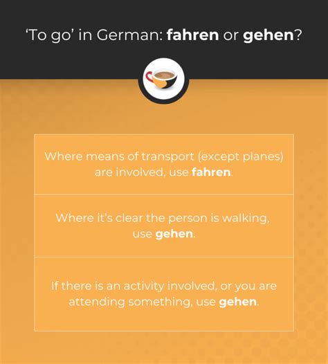 Saying To Go In German Fahren Or Gehen Saying To Go In German Fahren Or Gehen