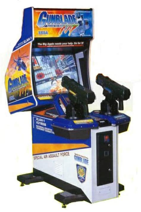 Sega Gunblade Ny Special Air Assault Force Arcade Machine Sega Gunblade Ny Special Air Assault Force Arcade Machine