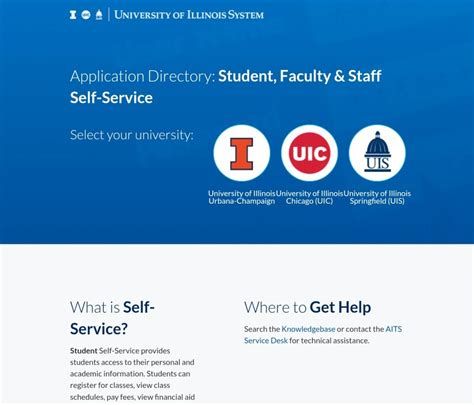 Self Service Uiuc