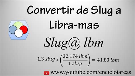 Slug To Lbm