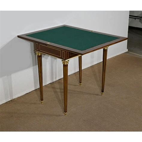 Small Game Table In Louis Xvi Style Late 19Th Century Chairish Small Game Table In Louis Xvi Style Late 19Th Century Chairish