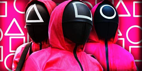 Squid Game Masks Explained What Do The Symbols Mean Squid Game Masks Explained What Do The Symbols Mean