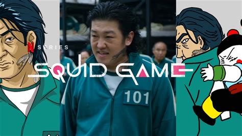 Squid Game Player 101 Jang Deok Su My Art Style Youtube
