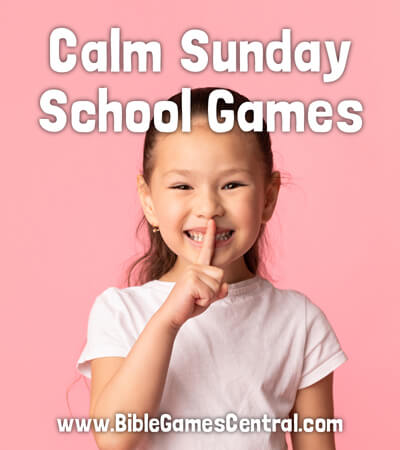 5 Sunday School Games