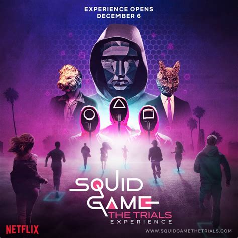 Test Your Skills With Squid Game Experience In Real Life In December Test Your Skills With Squid Game Experience In Real Life In December