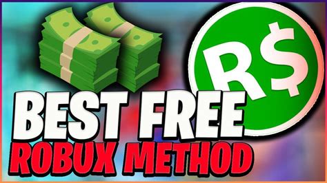 The Best Free Robux Method Of 2020 Youtube The Best Free Robux Method Of 2020 Youtube