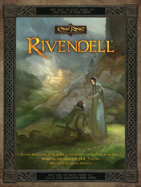 The One Ring Rivendell Supplement Wandering Dragon Game Puzzle The One Ring Rivendell Supplement Wandering Dragon Game Puzzle