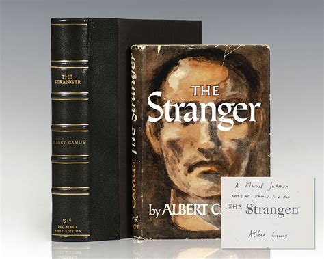 The Stranger By Camus Albert 1946 Signed By Author S Raptis The Stranger By Camus Albert 1946 Signed By Author S Raptis