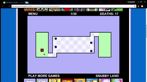 The World S Hardest Game Level 1 Complete Youtube The World S Hardest Game Level 1 Complete Youtube