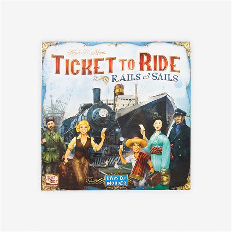 Ticket To Ride Rails Sails Board Game N Inked Gaming Ticket To Ride Rails Sails Board Game N Inked Gaming