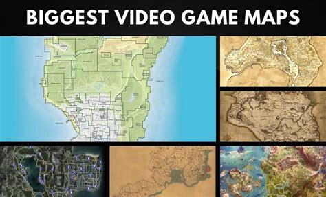 Top 5 Open World Games With The Biggest Maps Ever Biggest Open Top 5 Open World Games With The Biggest Maps Ever Biggest Open