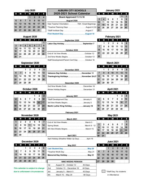 Ua Academic Calendar