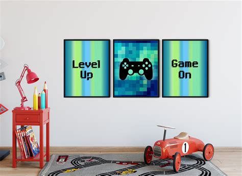 Video Game Wall Art 3 Prints Game Wall Art Set Game Prints Set Game Video Game Wall Art 3 Prints Game Wall Art Set Game Prints Set Game