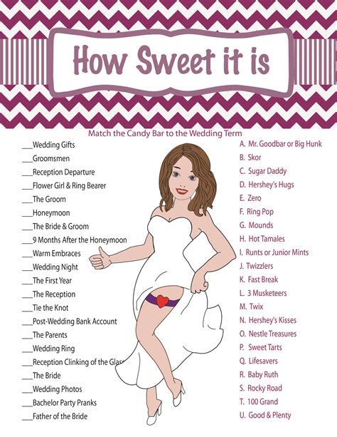 Fun Wedding Shower Game Ideas