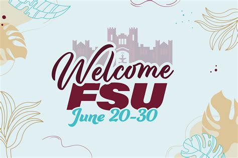 Welcome Fsu Offers Summer Events And Activities For New And Returning Students Florida State University News Welcome Fsu Offers Summer Events And Activities For New And Returning Students Florida State University News