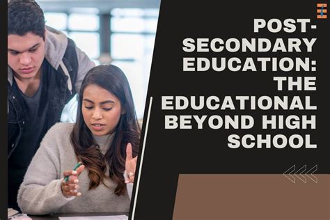 What Is Post Secondary School